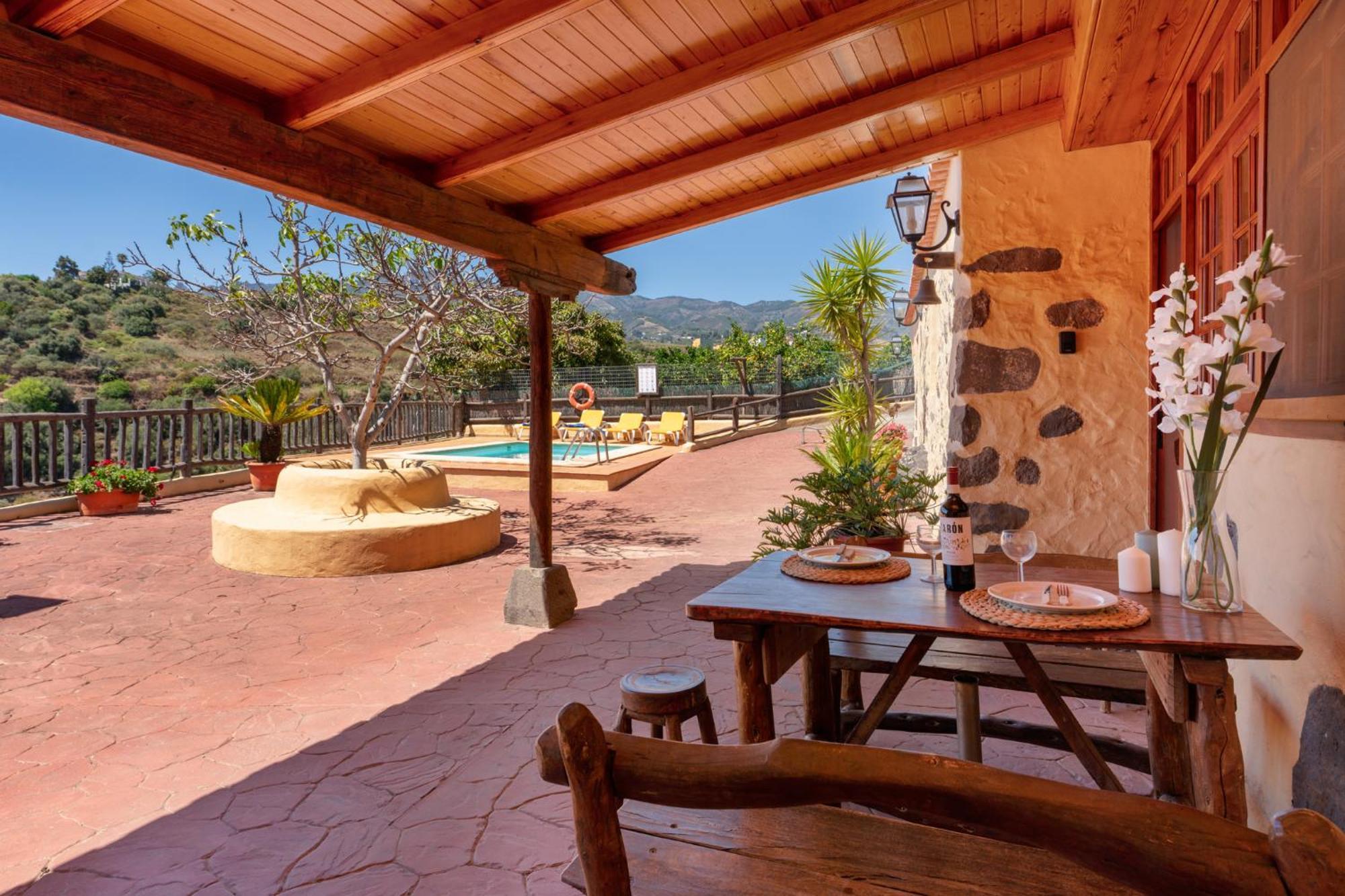 Casa Rural Tinamar Вега де Сан Матео Экстерьер фото